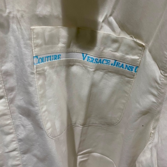 Versace Jean Couture shirt Sz L - Picture 5 of 10